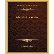 (영문도서) Why We Are at War Paperback, Kessinger Publishing, English, 9781162716985