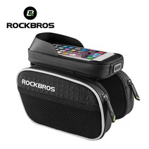 ROCKBROS 락브로스 레오파드 터치튜브백 자전거가방, 그린