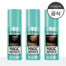 [2개] 매직 리터치 새치커버 스프레이 3종 택1, 색상:브라운, 단품