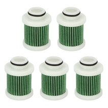 5Pcs 6D8-WS24A-00 4 행정 연료 필터 Yamaha 40-115Hp F40A F50 T50 F60 T60-Gasoline 엔진 해양 선외기, [01] green, 01 green