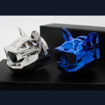 차량용 방향제 불독방향제 세트 머스크향, 세련된 메탈 NO.P04