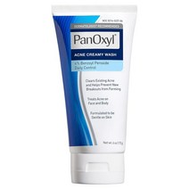 PanOxyl 하이드레이팅 아크네 크리미 워시 4% 벤조일, 4% Wash