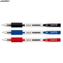 [자바펜] 0.38 스프링업 중성볼펜, 적색