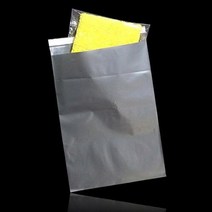 pdg# 0.09mm 두꺼운 HDPE 택배봉투 20X30cm+4cm 회색 100매 택봉 쇼핑몰봉투
