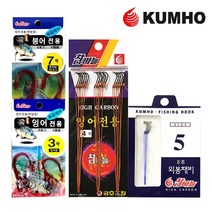 민물 찌 낚시 채비 붕어 잉어 바늘 낚시줄 발판 좌대 원줄 목줄 글루텐 떡밥 그릇 거치대 낚시대 전자케미 캐미 카본줄 고기집게, KF-325붕어외봉채비 5