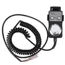 CNC 4 축 MPG 펜던트 핸드 휠 Fagor GSK Siemens Mitsubishi Fanuc 시스템 5V 수동 펄스 발생기, 검정