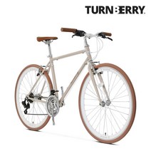 [무료완조립+반짝세일] 알톤 턴베리 H21 하이브리드자전거 21단 700C 클래식자전거, H21_베이지_430, 미조립