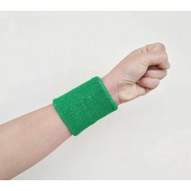 손목 방아쇠수지 손가락 관절 아대 퀵그립 테이핑 스트랩 보호대 다채로운 면 스포츠 땀띠 팔찌 체육관 실행, 초록, 80x50mm
