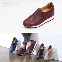 티투알 7cm 키높이 수제화 슬립온 스파뉴 W27 4컬러