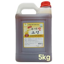 국내산 우리쌀 조청 5kg, 1개