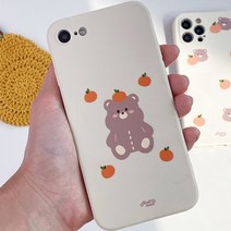핫티몰 귤 러버 곰 휴대폰 케이스