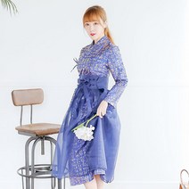 더연주 철릭원피스no16 생활한복 긴팔변경 가능 55~100사이즈 철릭원피스