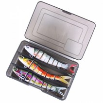 QDY 3pcs 3D 침몰 낚시 시뮬레이션 랍스터 하드 s, 13.7cm, 플라스틱, 다색