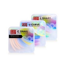 씨유엘 로만사 플러스 속눈썹펌 C컬 롯드, 혼합색상, 10세트