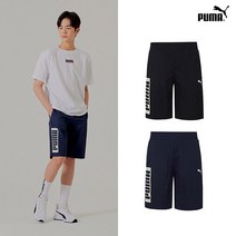 푸마 [PUMA] NEW 푸마키즈 주니어 액티브 트레이닝 반바지 남아 2컬러 택1