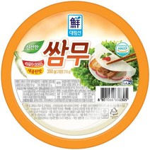 대림선 쌈무 새콤한맛 350g, 상세페이지 참조, 옵션1. 쌈무 새콤한맛 350g