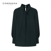 꼼빠니아 꼼빠니아 어깨 포인트 블라우스-CW21RB0403897A