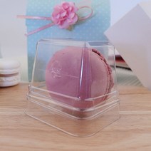 아이팩 투명 마카롱 1구 케이스, 50개