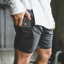뛰기편한 런닝용 남성 숏팬츠 운동복 주머니 바지 / 웨이트 마라톤 산책