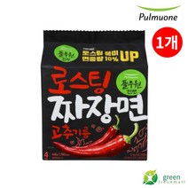풀무원 고추기름 짜장면 4입 멀티팩, 1팩