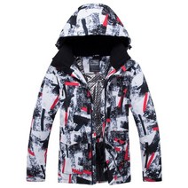 보드 스키 용품 겨울 스키복 바람막이 방수 아웃도어 재킷 + 바지 세트 남성용 스노우보딩 슈트, 13 jacket 17_02 L