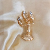 빈티지 브로치 앤틱 패션 진주 브롯지 정장브로치 뱃지소량제작 옷핀 프랑스자수브로치 뺏지 핀뱃지 브러찌 패션뱃지 가방뱃지 자석 리본큐빅 황금 만화 동화 시리즈 브로치 빈티지 촛대