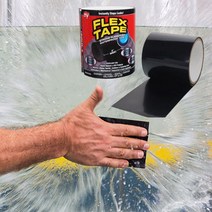 [소공원] 초강력 방수 접착 테이프 미국 수도관 배수관 배관 욕실 수도 누수 방지 보수 균열 땜빵 구멍 천막 텐트 다용도 다이소 투명색 10cmx152m