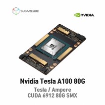 Nvidia Tesla A100 80G 빅데이터 딥러닝 인공지능 GPU 텐서플로우 tensor SMX