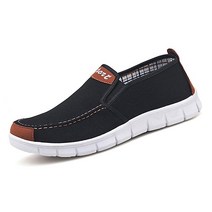 묘먀미 가벼운 남성 슬립온 스니커즈