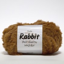래빗 스토리 부드러운 밍크털실, 12.메이플우드, 1개