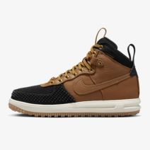 국내매장용 나이키 루나 포스 1 남성 덕부츠 에일 브라운 805899-202 운동화 스니커즈 슈즈 하이탑 부츠