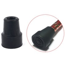 병원 목발 고무패킹 노인 보행보조 지팡이 고무팁 미끄럼방지 리필 교체 1P