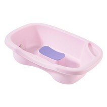 간이욕조 반신 원룸 이동식 휴대용 접이식 머리맡 샴푸 분지 with tube wash tub mobile shower washbasin for hairwash 장애인 10, 분홍색