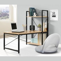 간편 조립 튼튼 철제 좌식 수납 책상 100 이쁜책상 엄마책상 독서책상 컴퓨터책상 추천, 블랙