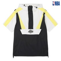 [NBA] 유니 컬러블록 반팔 아노락 (N202JP154P)