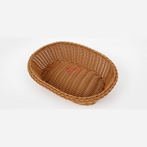 과일 라탄바구니 수납함 다용도, 브라운 (CG84334), 중