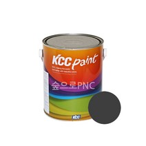 KCC 모아코트 기와용 우레탄 페인트 3.4L 스레이트 지붕페인트, 흑색