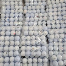 중고 로스트볼 화이트 4팩 (40pc), 단품, 옵션:[색상] 컬러