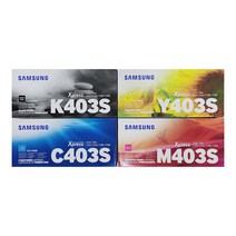 삼성전자 삼성전자 정품 CLT-K403S/C403S/M403S/Y403S, 1개, 노랑(CLT-Y403S)