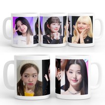 아이브굿즈 아이브 포토 머그컵 2개 세트