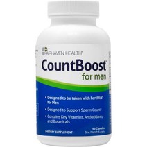 페어헤븐 남성용 카운트 부스트 60캡슐 Fairhaven Health CountBoost for Men