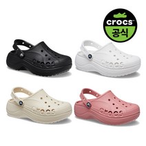 크록스 여성 BAYA PLATFORM CLOG BK 23SWCL208186 23SWCL208186_Z001