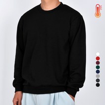 가이스토리 남여공용 기모 맨투맨 국내제작 무지 기본 기모맨투맨티 빅사이즈티 커플티