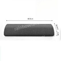 수면 허리 쿠션 카이로프랙틱 요추전만자세 온열 마사지 등받이쿠션, 기본형 블랙