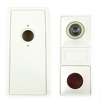도어벨(무전원 외시경 도어차임벨 돌출형)별도 유지보수 필요없음, 본상품선택, 1