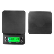 서예문진 쇠문진 유리문진 책 문진 누르개 3kg0.1g lcd 전자 저울 식품 커피, 매트 포함