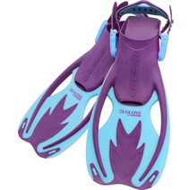 미국직배송 Cressi 바위 지느러미 퍼플/블루 S/M, Fins Blue/Orange, L/XL US Youth 1/6 EU 32/38