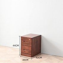 [ EVENT 1+1 한개더 3일총알배송 ]이동식 오동나무 원목 틈새수납장 슬림 서랍장 25 30cm, 초코렛