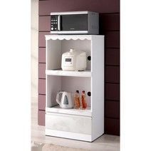 가게 매장 전자렌지수납장 밥솥받침대 렉 커피머신다이 주방정리 홈카페장 오븐장 선반, 워시