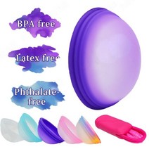 생리컵 생리컵추천 위생생리컵 4 pcs 생리 디스크 플랫 핏 디자인 여성 엑스트라 씬 생리 디스크코파컵 살균기케이스 탐폰패드 대안, 가방과 상자, s